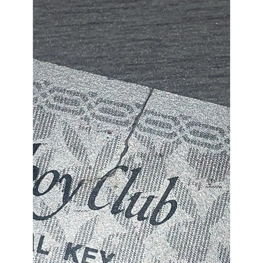 Vintage THE PLAYBOY CLUB INTERNATIONAL KEY CARD 1981 Rare
